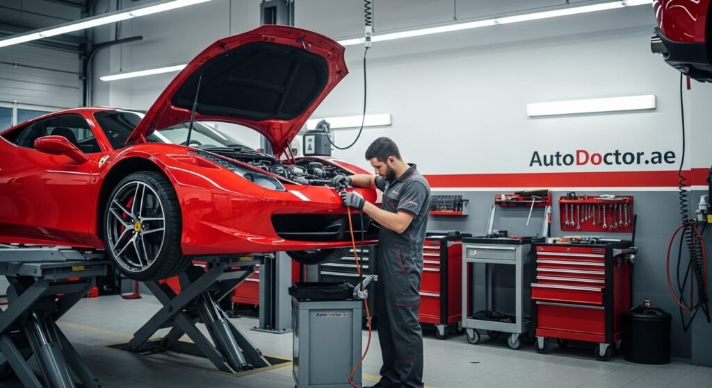 Ferrari Suspension Repair in Dubai