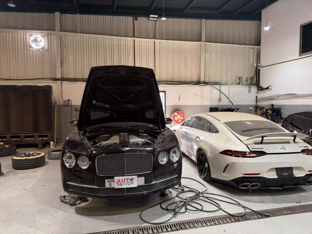 Bentley AC service in Dubai at Auto Doctor workshop