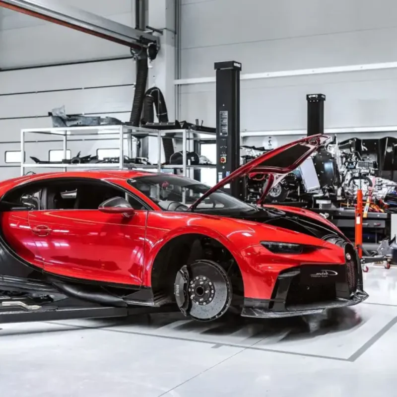 Bugatti Chiron engine service in Dubai at Auto Doctor Vehicle Service