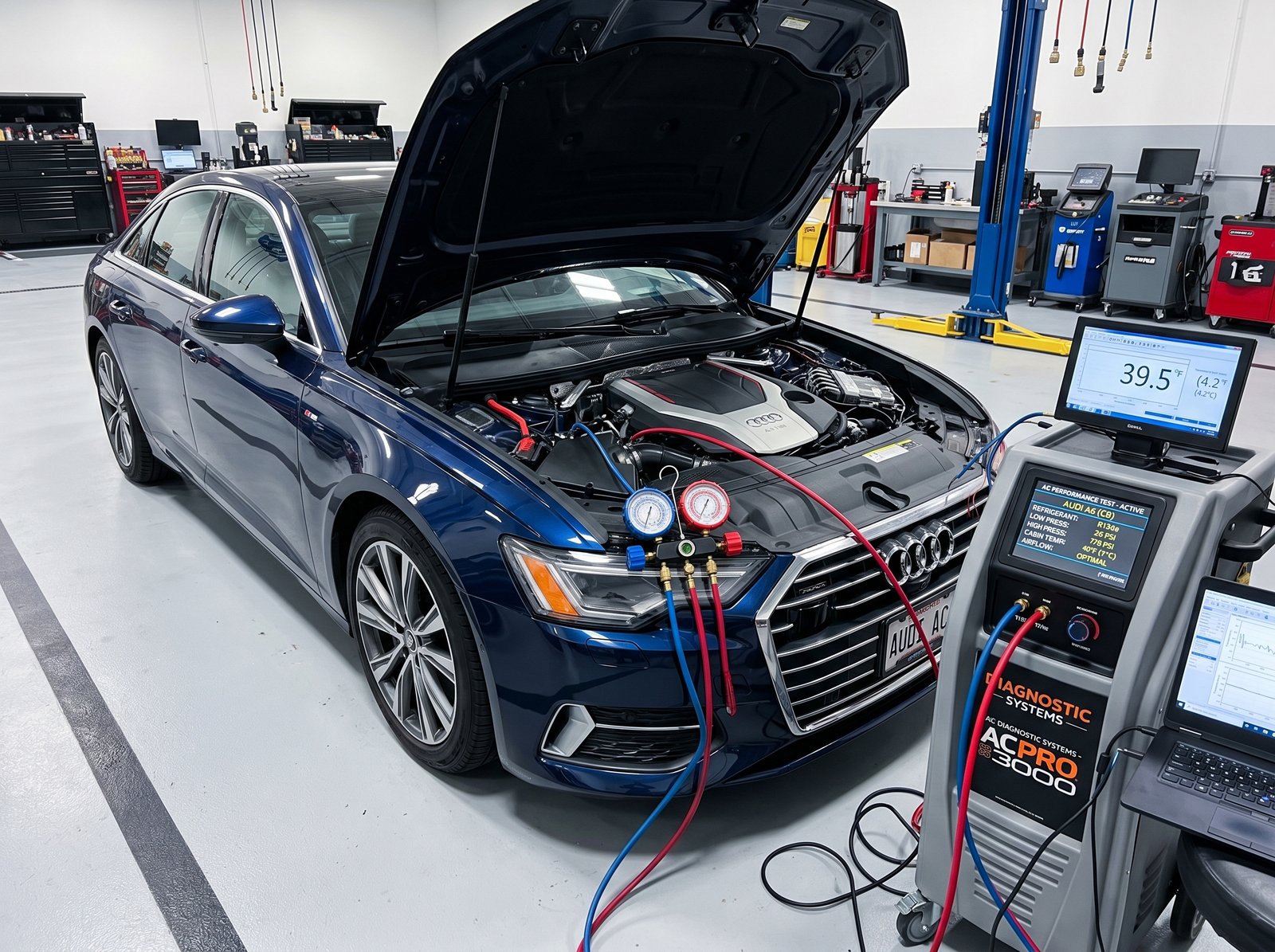 Audi AC Function & Performance Test
