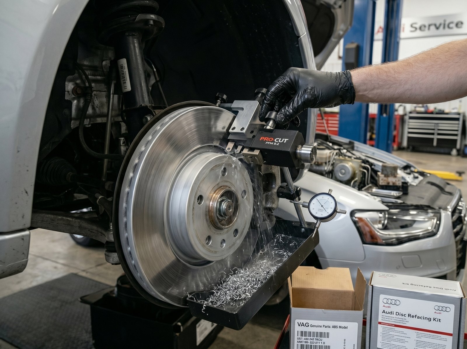 Audi Discs Refacing