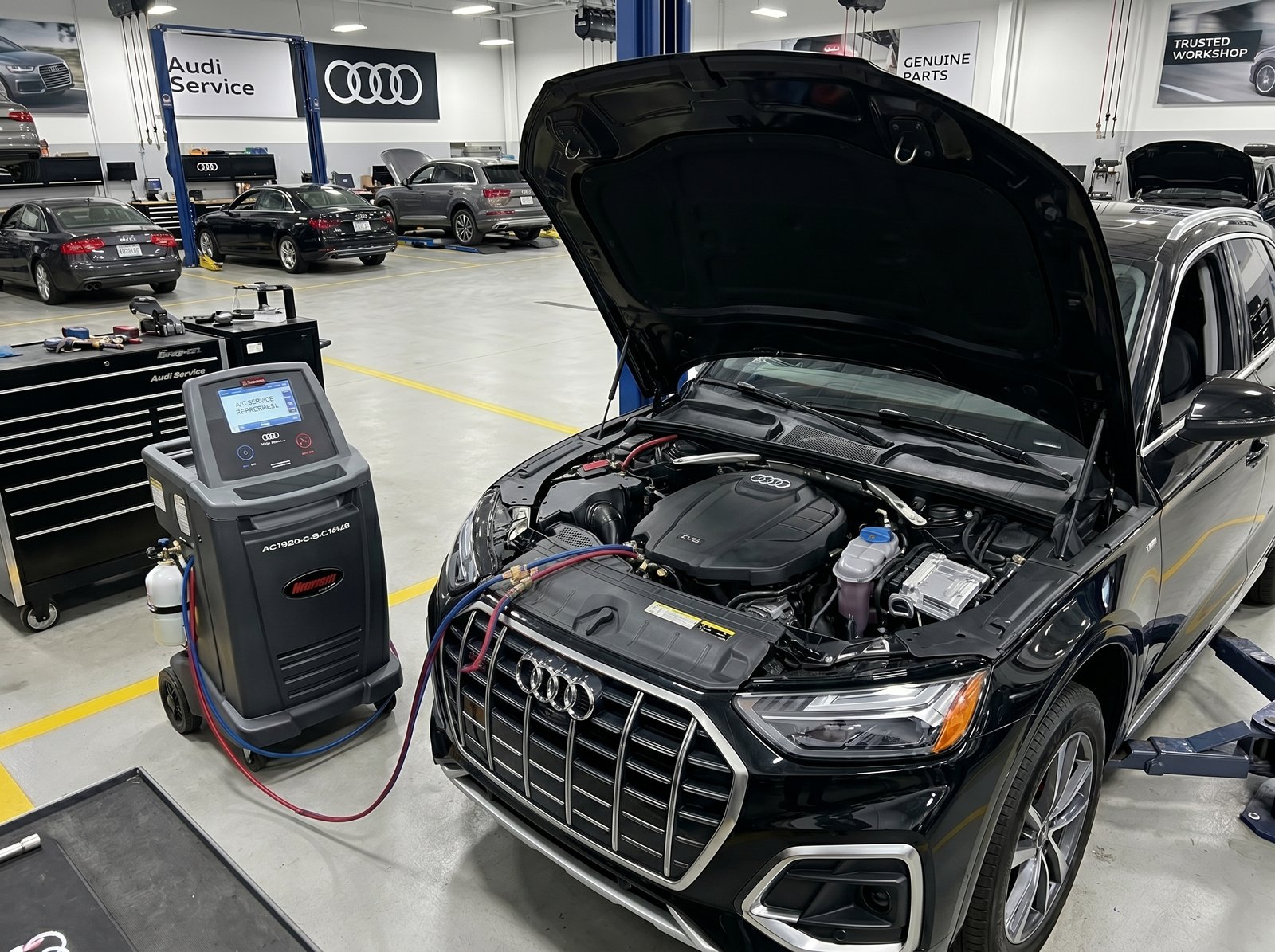Audi AC Gas Top Ups