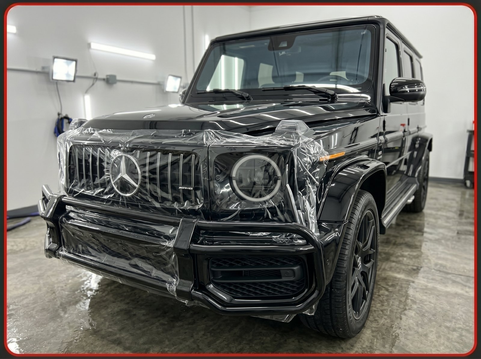 Mercedes Paint Protection Film Service in Dubai