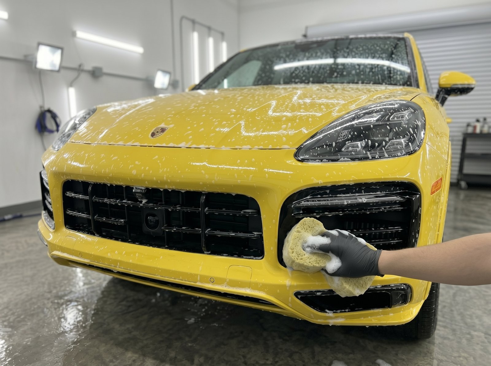 Porsche Detailing Service in Dubai