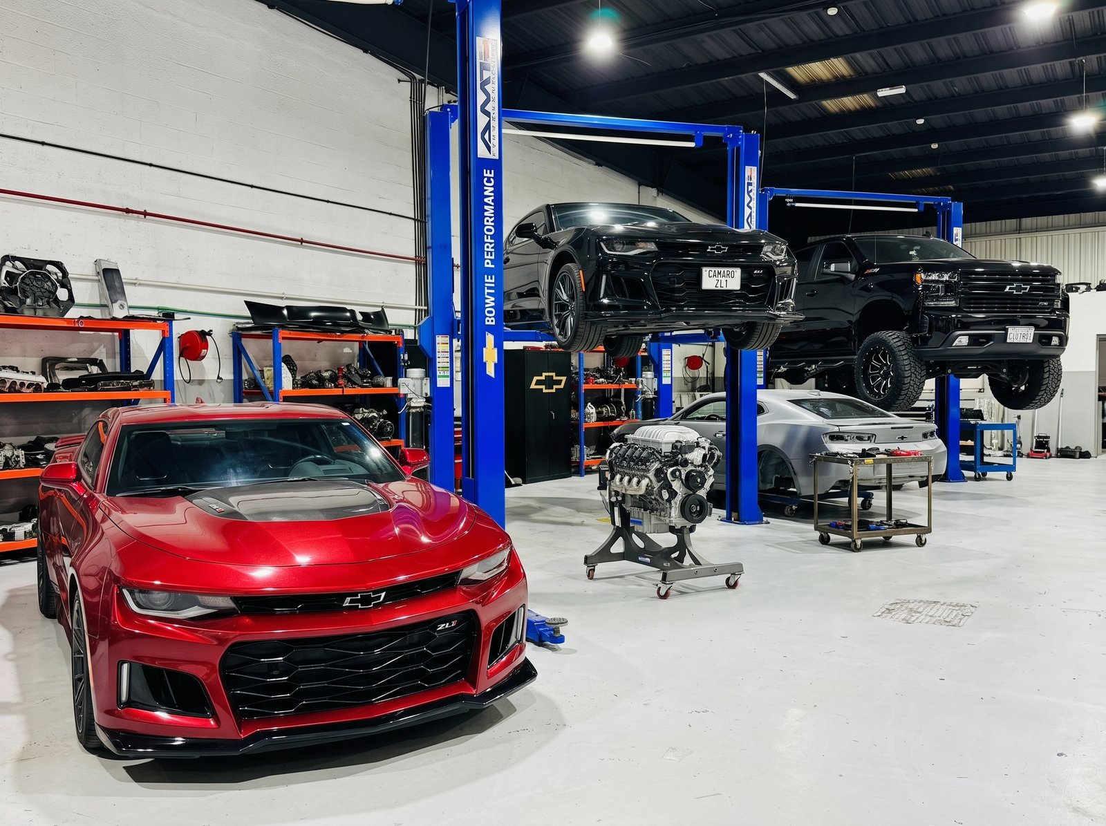 Camaro body shop