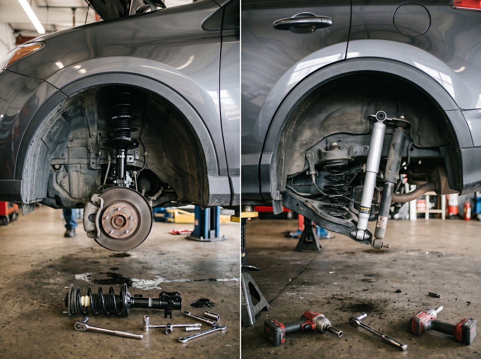 Front & Rear Shock Absorber Replacement
