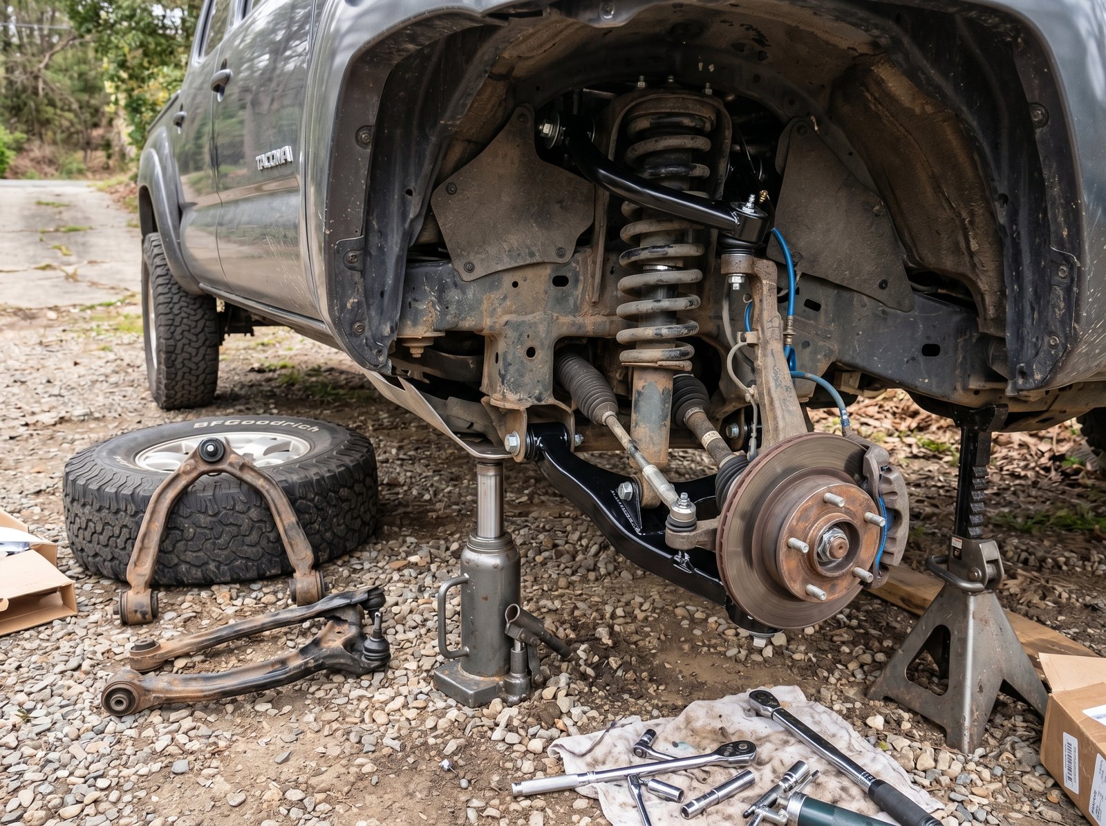 Upper & Lower Control Arm Replacement