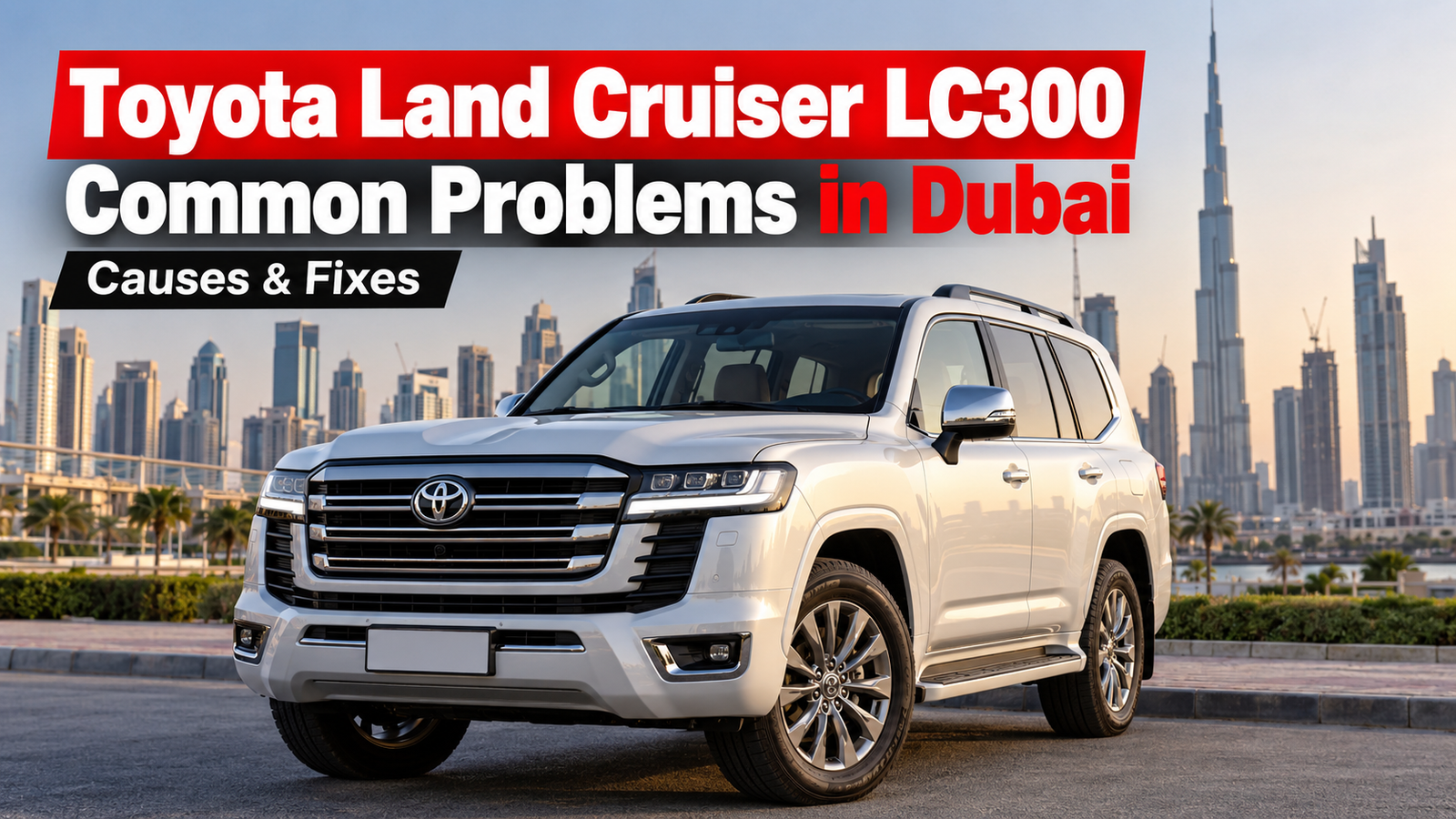 Toyota Land Cruiser LC300 Common Problems in Dubai: Causes & Fixes